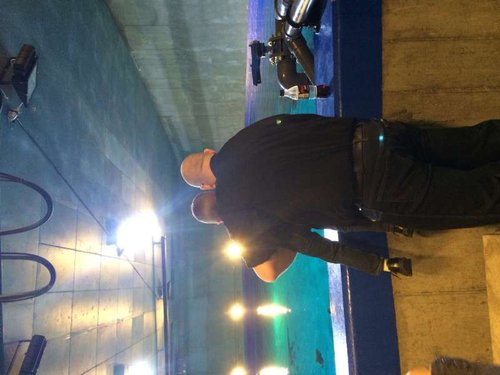 Henning / bima der lige viser Andreas et par af de store fisk