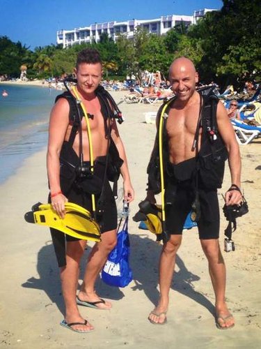 På dykkerferie i Jamaica i november 2014