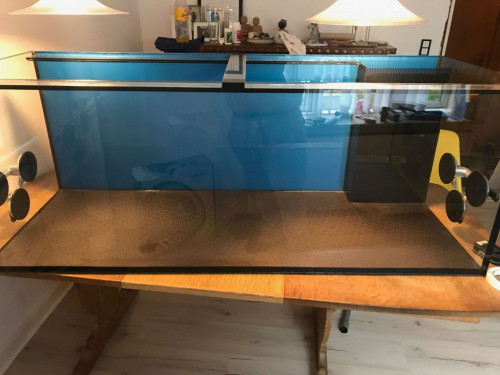 Så Blev Baggrunden malet Blå frem for Stort for at skabe lidt mere lys i taken