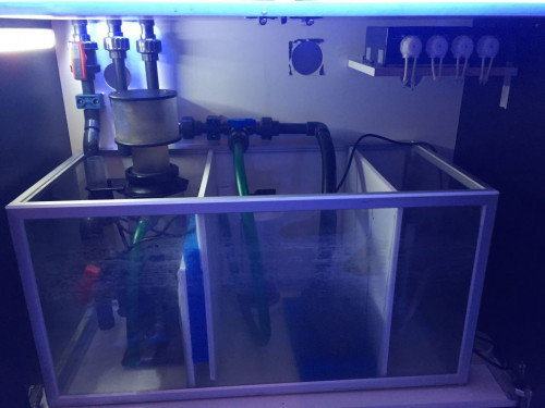 Sump installeret