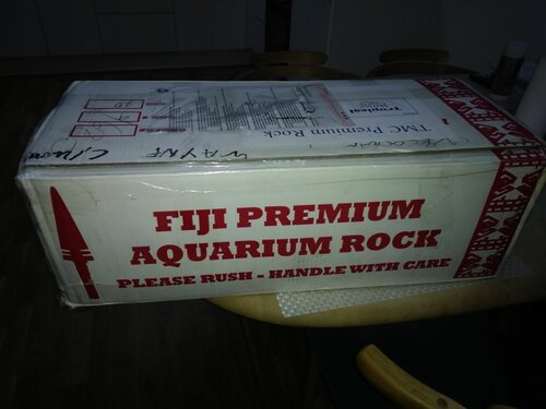 Sten fra Fiji ankommet