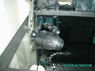 Resun wavemaker og Hydor Flo