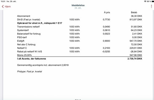 October rate