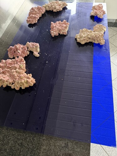 Bagerst acryl - får også sten på den anden side