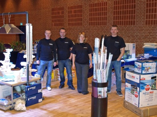 Team Petsupply og Akvarius(fra venstre, Martin, Rene, Pernille, Joachim)