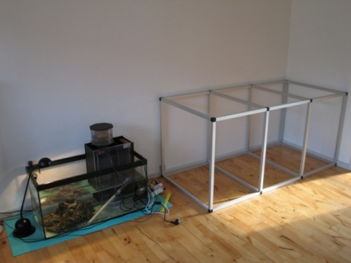 Porsa + midlertidig sump