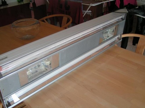 vores nye lampe