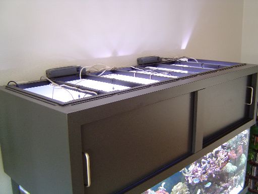 Lyskassen set fra oven.