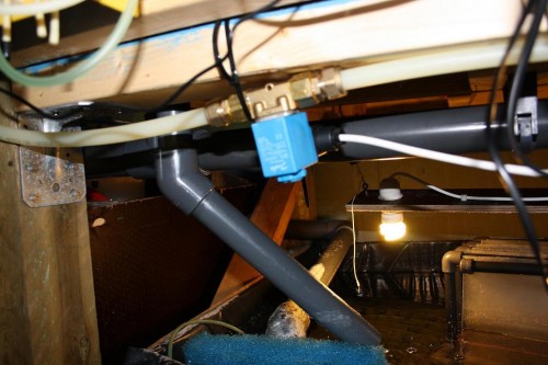 magnetventil til automatisk påfyldning af vand:)