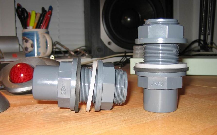 25mm Gennemføring fra www.koiimport.dk