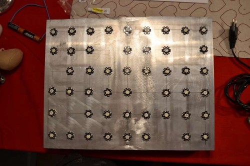 Jeg mangler 6 grønne LED, så er LED styklisten komplet.