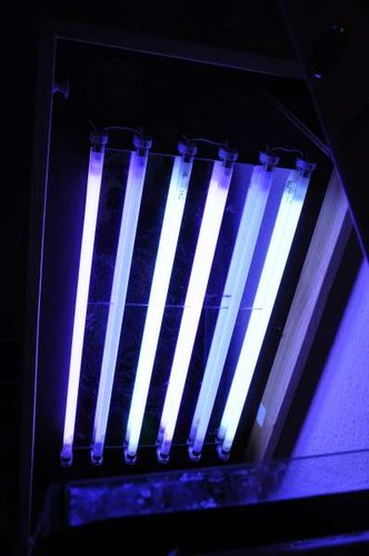 DIY LED-lampe set fra neden