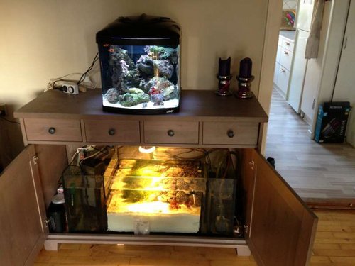 160 liters sump med DBS