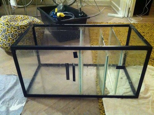 Gammel sump