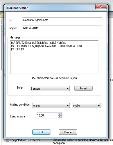 Mail info